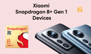 Xiaomi Snapdragon 8+ Gen 1 devices