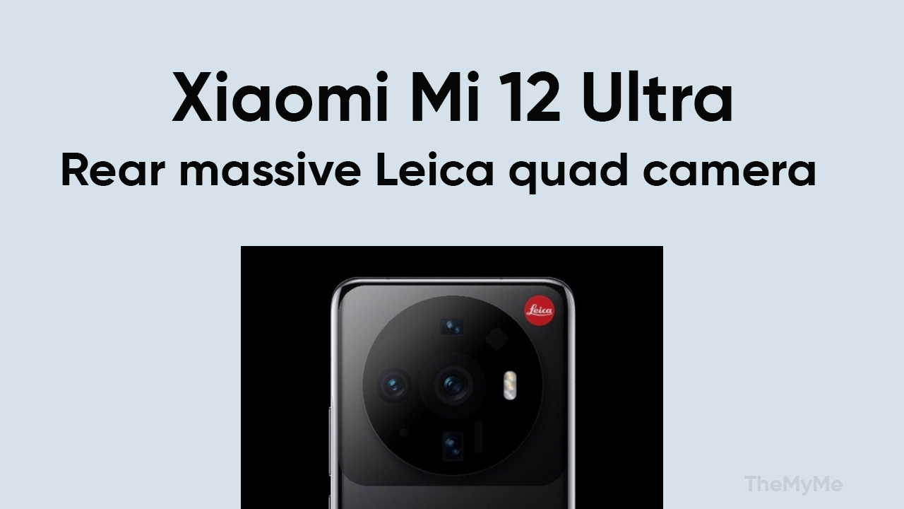 Mi 12 Ultra camera