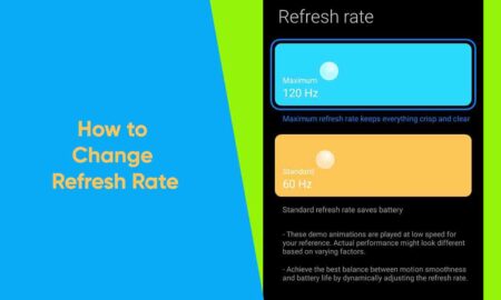 How to Change Refresh Rate