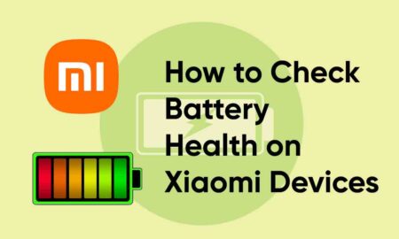 How to Check Battery Health on Xiaomi Devices