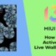 How to activate Live Wallpapers 1