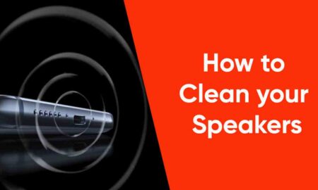 How to clean your speakers