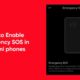 How to enable Emergency SOS in Xiaomi phones