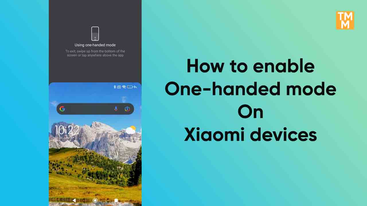 How to enable One-handed mode on Xiaomi devices jpg