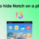 How to hide Notch