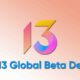 MIUI 13 Global Beta Devices new