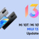 Mi 10t pro MIUI 13 Update