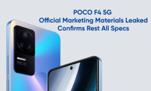 POCO F4 5G Official Marketing Materials
