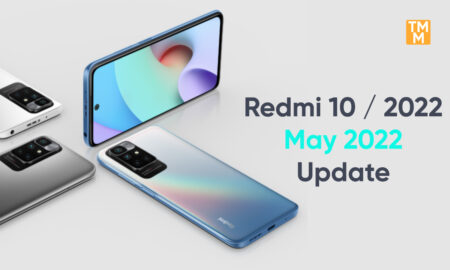 Redmi 10 2022 may update
