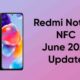 Redmi Note 11 NFC June 2022