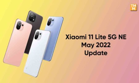 Xiaomi 11 Lite 5G NE May Update