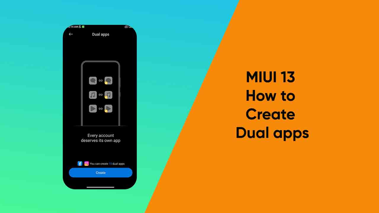 How to create Dual apps