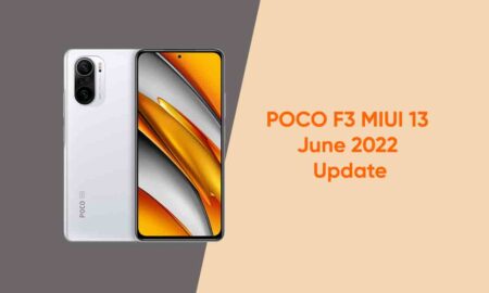 POCO F3 MIUI 13 June Update