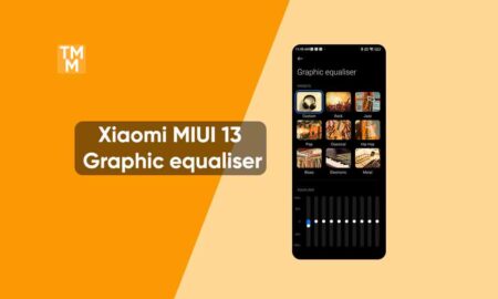 Xiaomi Graphic equaliser MIUI 13