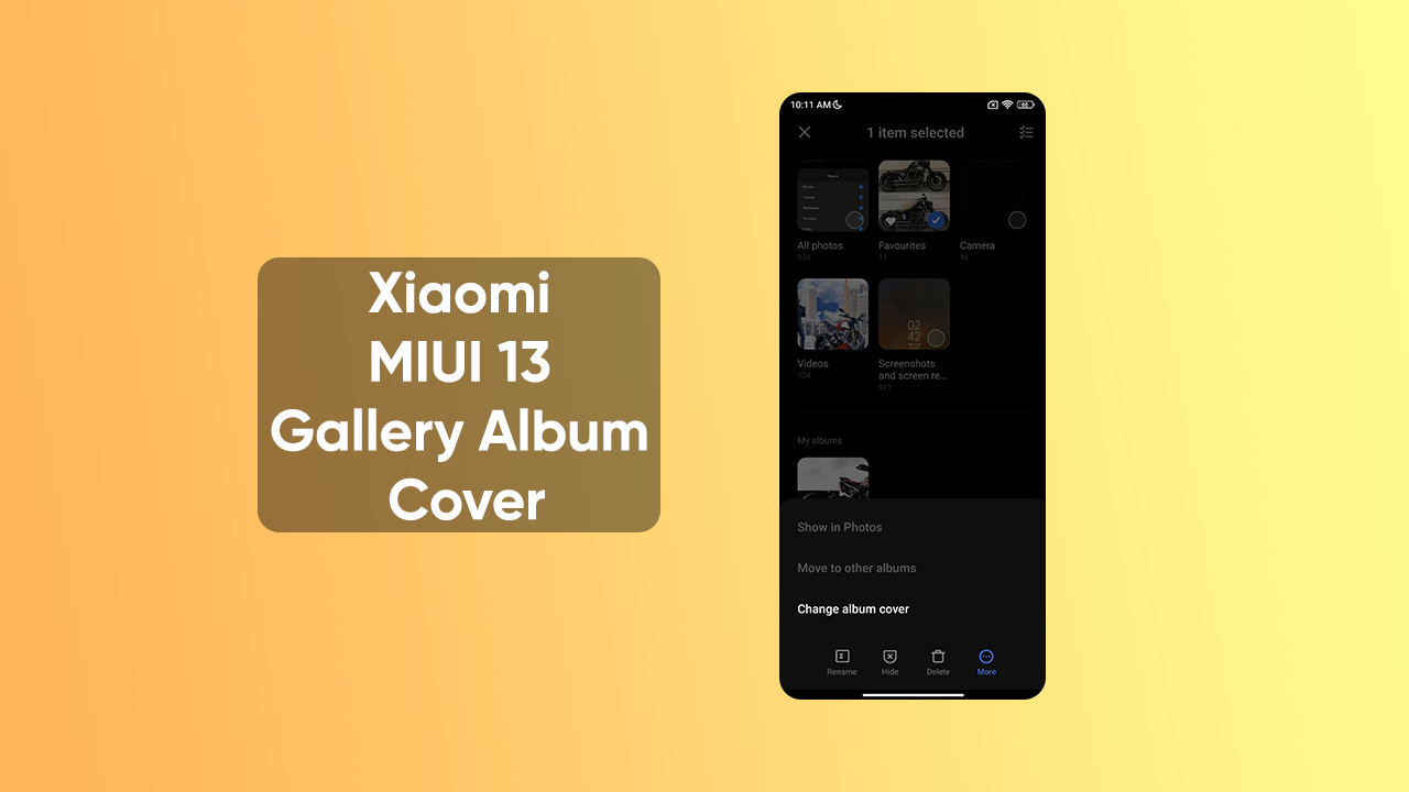 Xiaomi MIUI 13 Album cover