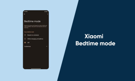 Xiaomi MIUI 13 bedtime mode
