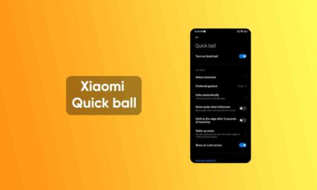 Xiaomi MIUI Quick ball