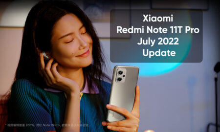 Xiaomi Redmi Note 11T Pro July 2022 Security