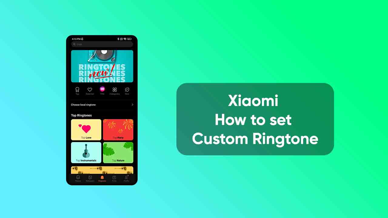Ringtone Xiaomi