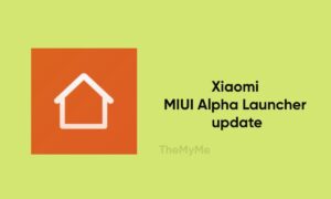 Xiaomi Alpha Launcher update