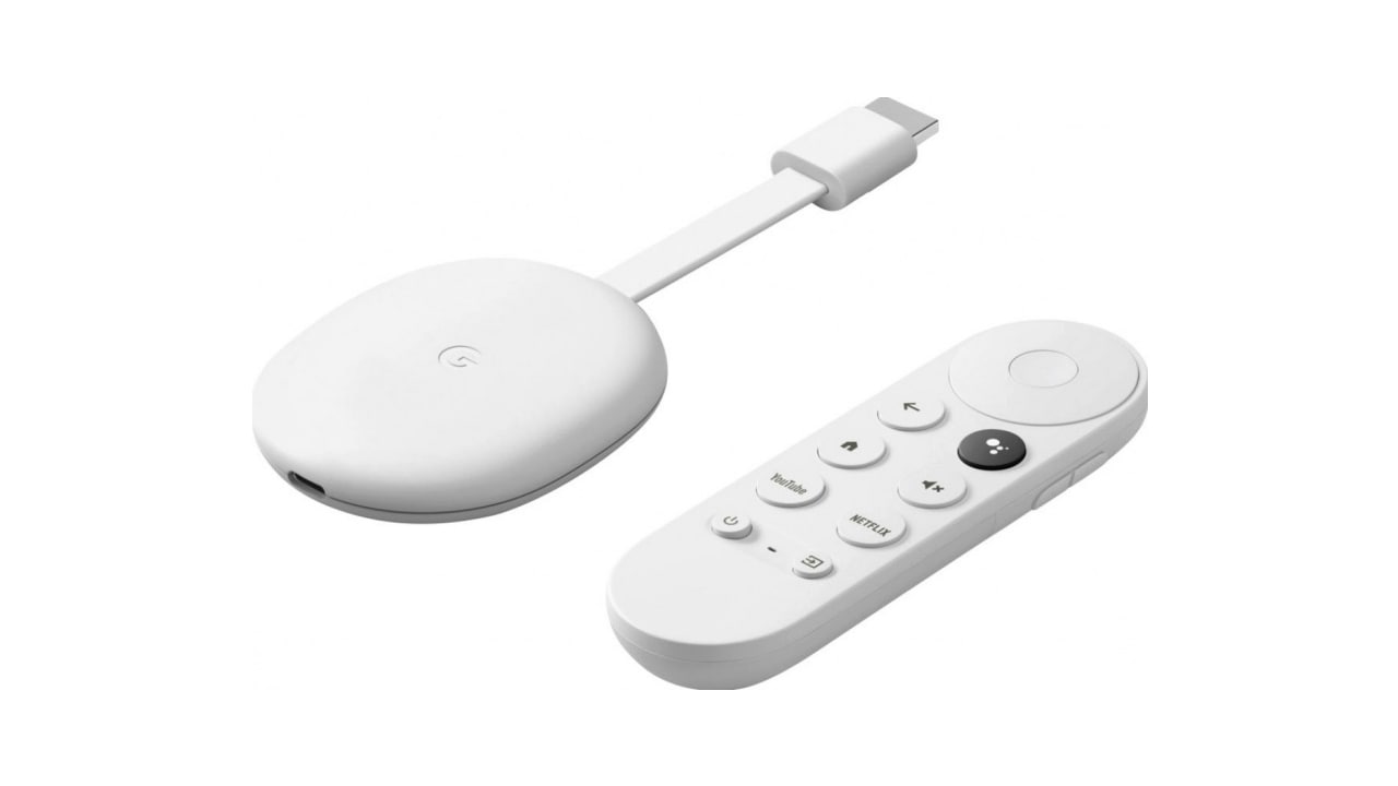 Google Chromecast HD TV stick rendering