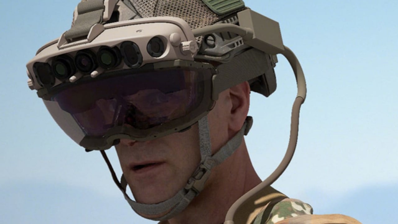 Microsoft AR goggles delivery