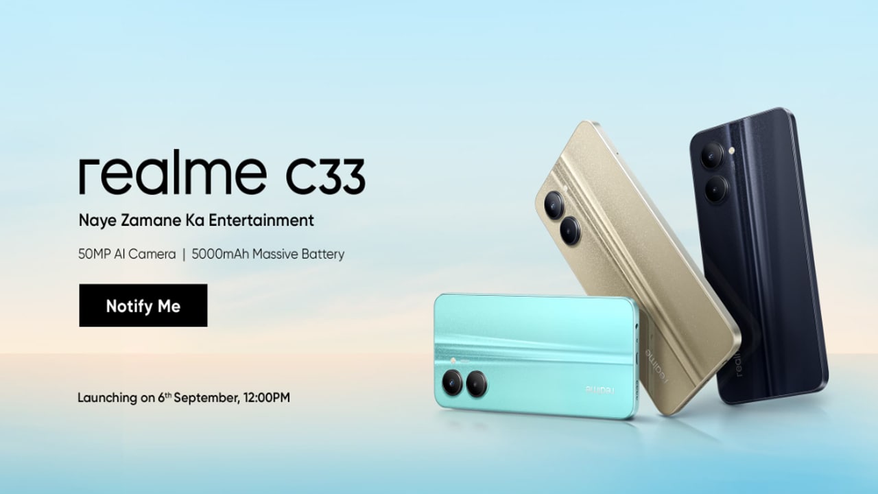 Realme C33 smartphone India