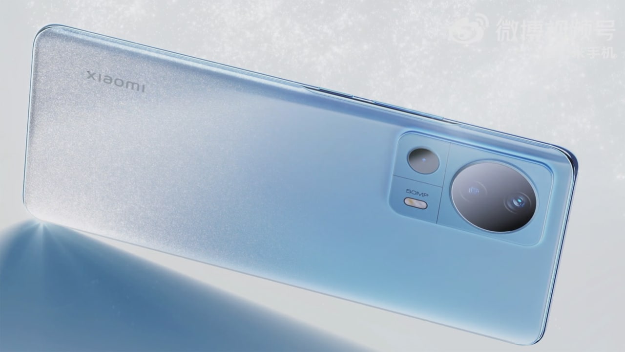 Xiaomi Civi 2 blue color